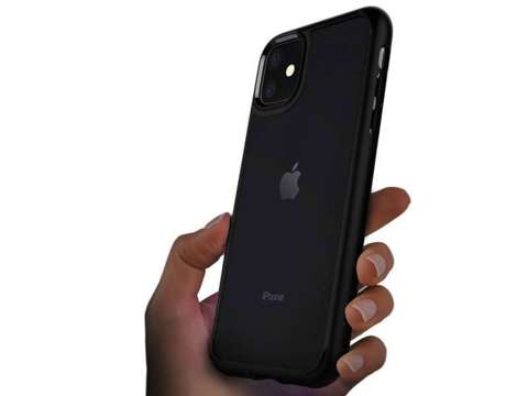 Pouzdro Spigen Ultra Hybrid pro Apple iPhone 11 Matte Black aloga glass