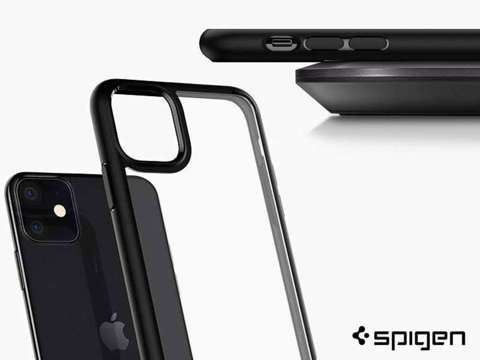 Pouzdro Spigen Ultra Hybrid pro Apple iPhone 11 Matte Black aloga glass