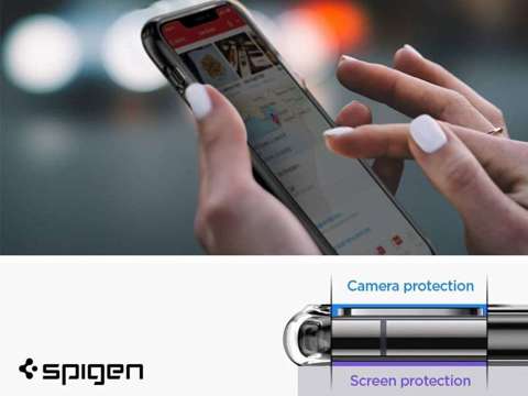 Pouzdro Spigen Ultra Hybrid pro Apple iPhone 11 Pro Crystal Clear Glass