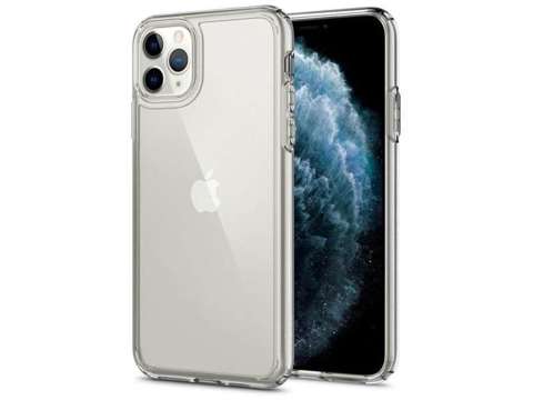 Pouzdro Spigen Ultra Hybrid pro Apple iPhone 11 Pro Crystal Clear Glass