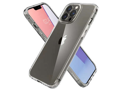 Pouzdro Spigen Ultra Hybrid pro Apple iPhone 13 Pro Crystal Clear Glass