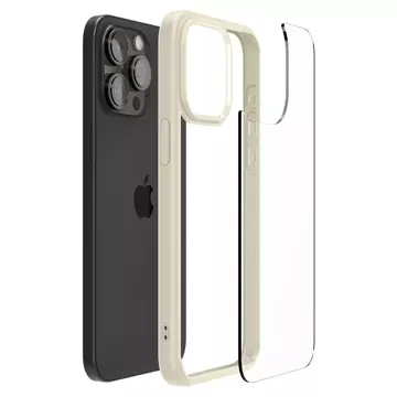 Pouzdro Spigen Ultra Hybrid pro iPhone 15 Pro Max - béžové