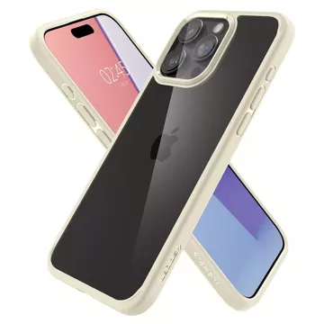 Pouzdro Spigen Ultra Hybrid pro iPhone 15 Pro Max - béžové