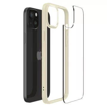 Pouzdro Spigen Ultra Hybrid pro iPhone 15 - béžové