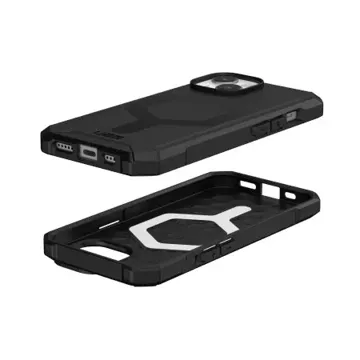 Pouzdro UAG Essential Armor Magsafe - ochranné pouzdro pro iPhone 15 (černé)