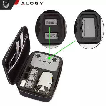 Pouzdro na dron DJI Mavic Mini 2 Alogy cover pevný obal Black