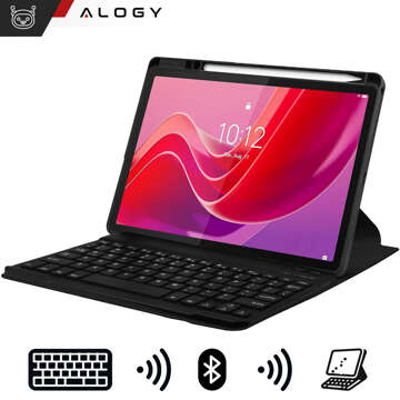 Pouzdro na klávesnici Lenovo Tab M11 10,95" TB330FU / TB330XU / TB331FC Bluetooth pouzdro na klávesnici Alogy Black Glass Stylus