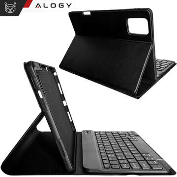 Pouzdro na klávesnici pro Samsung Galaxy Tab A9 Plus 2023 11" (X210/X215/X216) magnetická Bluetooth klávesnice Alogy Black