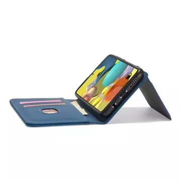 Pouzdro na magnetické karty pro Xiaomi Redmi Note 11 Pro Pouch Card Wallet Card Holder Blue