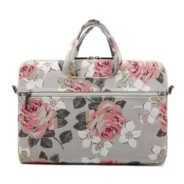 Pouzdro na notebook Canvaslife Bag 16 pro MacBook Air / Pro White Rose