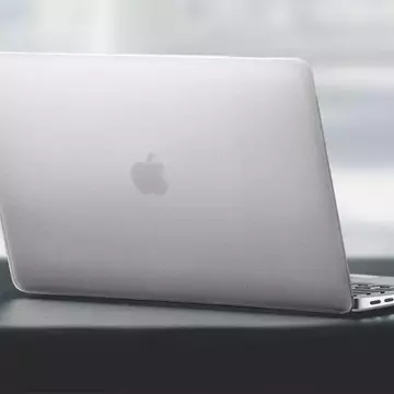 Pouzdro na notebook UNIQ Husk Pro Claro pro MacBook Pro 16" průhledné/holubičí matné čiré