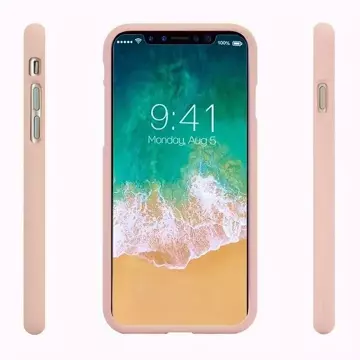 Pouzdro na telefon Mercury Soft pro iPhone 14 růžové pískové/růžové pískové