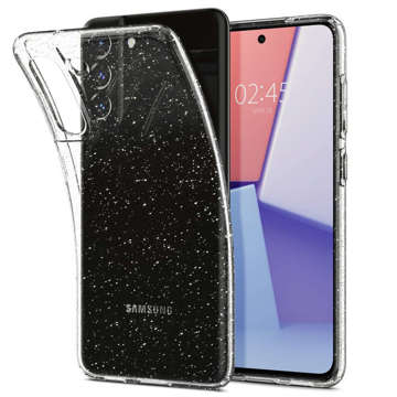 Pouzdro na telefon Samsung Galaxy S21 FE Glitter Spigen Liquid Crystal Glass