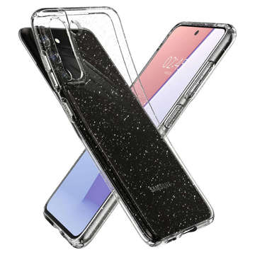 Pouzdro na telefon Samsung Galaxy S21 FE Glitter Spigen Liquid Crystal Glass