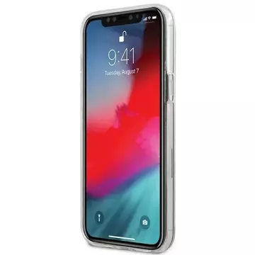 Pouzdro na telefon US Polo USHCP12LTPUHRWH pro Apple iPhone 12 Pro Max bílé/bílé lesklé velké logo