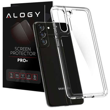 Pouzdro na telefon pro Samsung Galaxy S21 FE pouzdro Spigen Ultra Hybrid Crystal Clear Glass