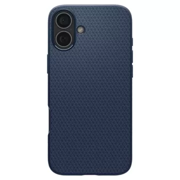 Pouzdro na zadní kryt Spigen Liquid Air pro Apple iPhone 16 Navy Blue