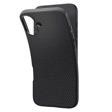 Pouzdro na zadní kryt Spigen Liquid Air pro Apple iPhone 16 Plus Matte Black