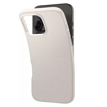 Pouzdro na zadní kryt Spigen Liquid Air pro Apple iPhone 16 Pro Max Natural Titanium