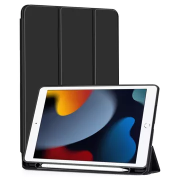 Pouzdro pro Apple iPad 10.2 9 Gen 8/7 2021/2020/2019 Smart Pencil Case Alogy TPU Kryt na tablet černý