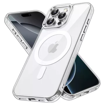 Pouzdro pro Apple iPhone 16 Pro Alogy Anti-Shock Hybrid Case pro MagSafe Transparent