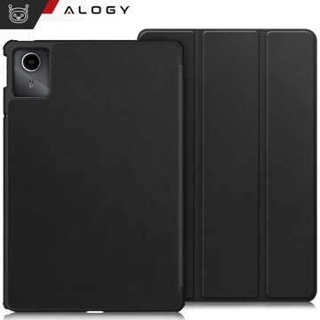 Pouzdro pro Lenovo Tab M11 10,95" TB330FU / TB330XU / TB331FC Book Case Cover with Flip Housing Case Cover Alogy Black