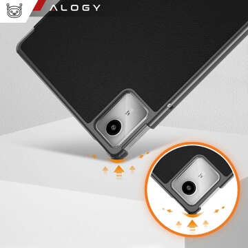 Pouzdro pro Lenovo Tab M11 10,95" TB330FU / TB330XU / TB331FC Book Case Cover with Flip Housing Case Cover Alogy Black Stylus