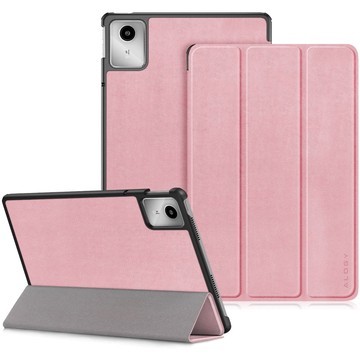 Pouzdro pro Lenovo Tab M11 10,95" TB330FU / TB330XU / TB331FC Book Case Cover with Flip Housing Case Sleeve Alogy Pink Glass Stylus