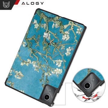 Pouzdro pro Lenovo Tab M11 10,95" TB330FU / TB330XU / TB331FC Kryt na tablet Pouzdro Alogy Obal na knihu Blossoming Almond Tree (van Gogh)