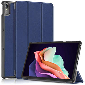 Pouzdro pro Lenovo Tab P11 2gen 11.5 TB350FU TB350XU Alogy Book Cover Pouzdro Ochranné sklo Navy Blue