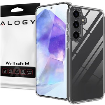 Pouzdro pro Samsung Galaxy A35 5G Back Cover Hybrid Clear Case Alogy Transparent