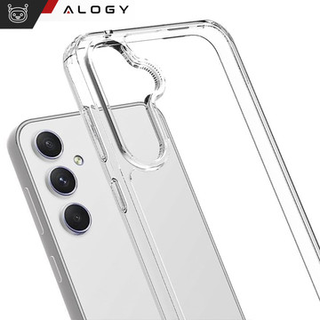 Pouzdro pro Samsung Galaxy A55 5G Back Cover Hybrid Clear Case Alogy Transparent