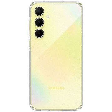 Pouzdro pro Samsung Galaxy A55 5G Spigen Liquid Crystal Glitter Case Zadní kryt Glitter Transparent Glass