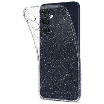 Pouzdro pro Samsung Galaxy A55 5G Spigen Liquid Crystal Glitter Case Zadní kryt Glitter Transparent Glass