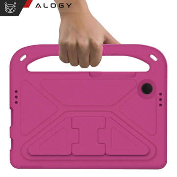 Pouzdro pro Samsung Galaxy Tab A9 2023 8,7" X110 / X115 dětský obal na tablet Alogy Kids Case Pink