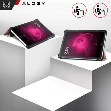 Pouzdro pro Samsung Galaxy Tab A9 2023 8,7" X110/X115 obal na tablet obal Alogy obal na knihu Unicorn Unicorn modrý