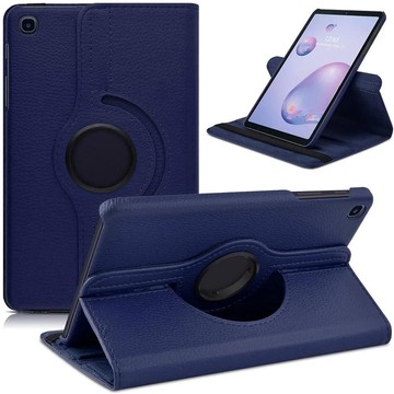 Pouzdro pro Samsung Galaxy Tab A9 Plus 2023 11" (X210/X215/X216) Otočný kryt Tablet Flip Cover Pouzdro Alogy Navy Blue Glass