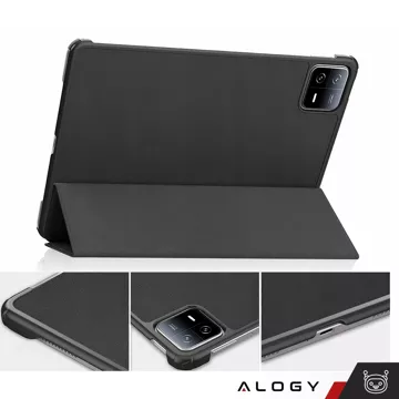 Pouzdro pro Xiaomi Mi Pad 6 / 6 Pro 11" 2023 Tablet Pouzdro Alogy Book Cover Case Black