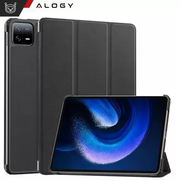 Pouzdro pro Xiaomi Mi Pad 6 / 6 Pro 11" 2023 Tablet Pouzdro Alogy Book Cover Case Black