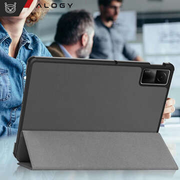 Pouzdro pro Xiaomi Redmi Pad SE 2023 11" Smart Case Cover with Flip Housing Case Alogy Grey Glass