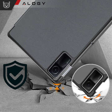 Pouzdro pro Xiaomi Redmi Pad SE 2023 11" Smart Case Cover with Flip Housing Case Alogy Grey Glass