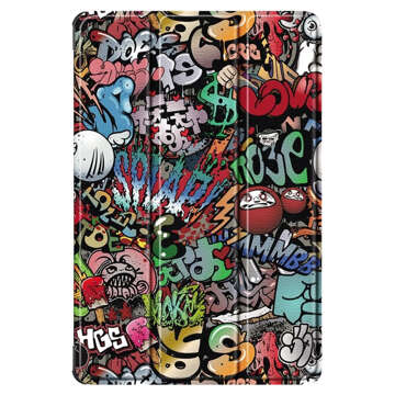 Pouzdro pro Xiaomi Redmi Pad SE 2023 11" Smart Case Kryt s chlopní Graffiti pouzdro a kryt