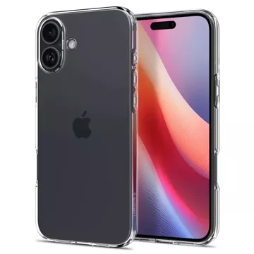 Pouzdro pro iPhone 16 Plus Spigen Liquid Crystal ochranné pouzdro pro telefon Crystal Clear