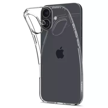 Pouzdro pro iPhone 16 Plus Spigen Liquid Crystal ochranné pouzdro pro telefon Crystal Clear