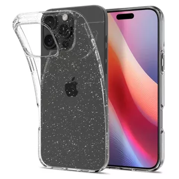 Pouzdro pro iPhone 16 Pro Max Spigen Liquid Crystal ochranné pouzdro na telefon Glitter Crystal