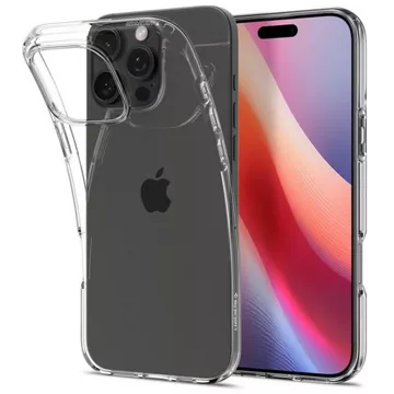 Pouzdro pro iPhone 16 Pro Max Spigen Liquid Crystal ochranné pouzdro pro telefon Crystal Clear