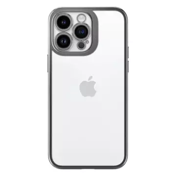 Pouzdro se Spigen Optik Crystal pro Apple iPhone 14 Pro Chrome Grey