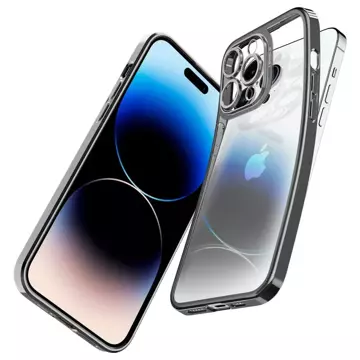 Pouzdro se Spigen Optik Crystal pro Apple iPhone 14 Pro Chrome Grey