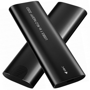 Pozice adaptéru pro disk SSD NGFF m.2 USB 3.1 USB-C typ-c 2230-2280 mm Černá