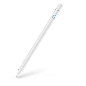 Precision Stylus Pen Aktivní Stylus Pen pro dotykovou obrazovku tabletu / telefonu Bílé